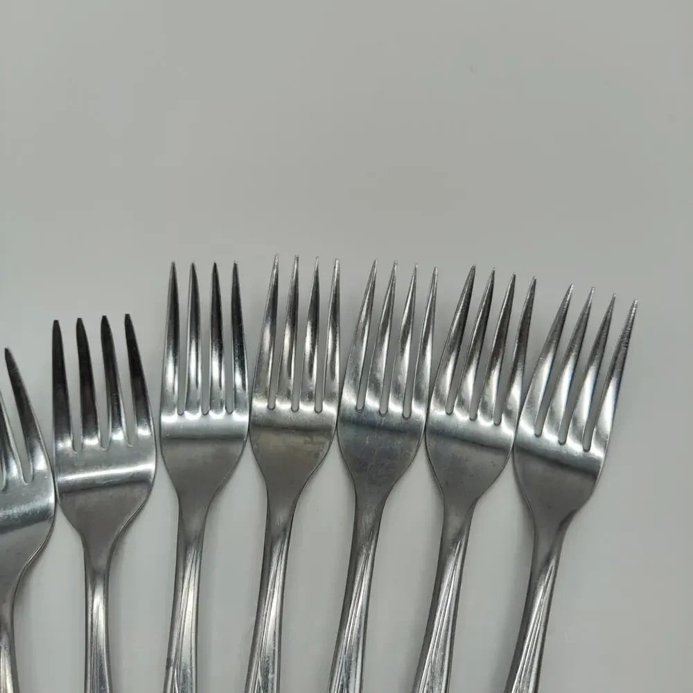 10X Set Superior INS668 Stainless Flatware Mod Mcm DINNER SALAD Forks Spoon